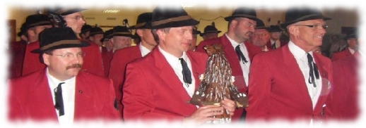 Kaiserschießen 2009: Klaus Galhofer, Harald Hellwig, Wilhelm Bärenfänger